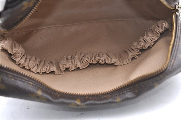 Auth Louis Vuitton Monogram Trousse Toilette 23 Clutch Hand Bag M47524 LV 4686D