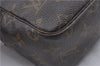 Auth Louis Vuitton Monogram Trousse Toilette 28 Clutch Hand Bag M47522 LV 4687D