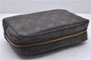Auth Louis Vuitton Monogram Trousse Toilette 23 Clutch Hand Bag M47524 LV 4688D