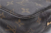 Auth Louis Vuitton Monogram Trousse Toilette 23 Clutch Hand Bag M47524 LV 4688D