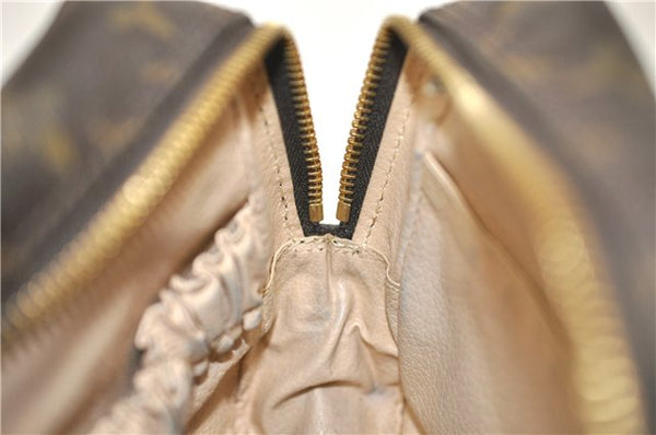 Auth Louis Vuitton Monogram Trousse Toilette 23 Clutch Hand Bag M47524 LV 4688D