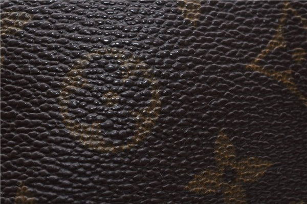 Auth Louis Vuitton Monogram Trousse Toilette 28 Clutch Hand Bag M47522 LV 4689D