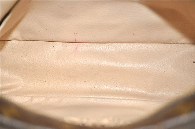 Auth Louis Vuitton Monogram Trousse Toilette 28 Clutch Hand Bag M47522 LV 4689D