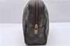 Auth Louis Vuitton Monogram Trousse Toilette 28 Clutch Hand Bag M47522 LV 4692D