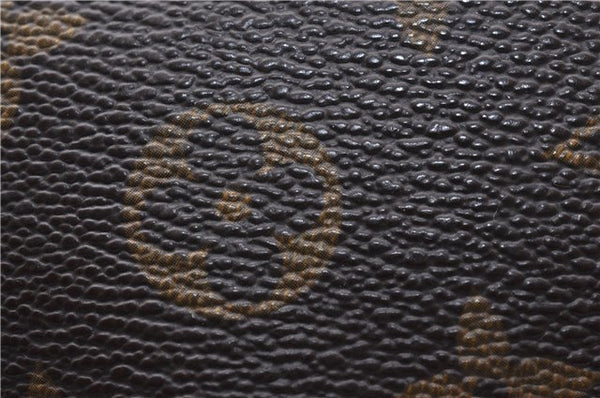 Auth Louis Vuitton Monogram Trousse Toilette 28 Clutch Hand Bag M47522 LV 4692D