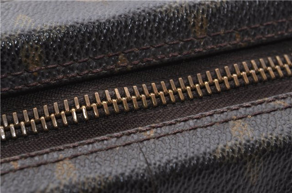 Auth Louis Vuitton Monogram Trousse Toilette 28 Clutch Hand Bag M47522 LV 4692D