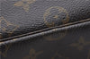 Auth Louis Vuitton Monogram Trousse Toilette 28 Clutch Hand Bag M47522 LV 4692D