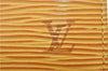 Auth Louis Vuitton Epi Porte 2 Cartes Vertical Pass Case Yellow M63209 LV 4692E