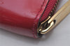 Authentic Louis Vuitton Vernis Zippy Wallet Long Purse Pink M91597 LV 4693I