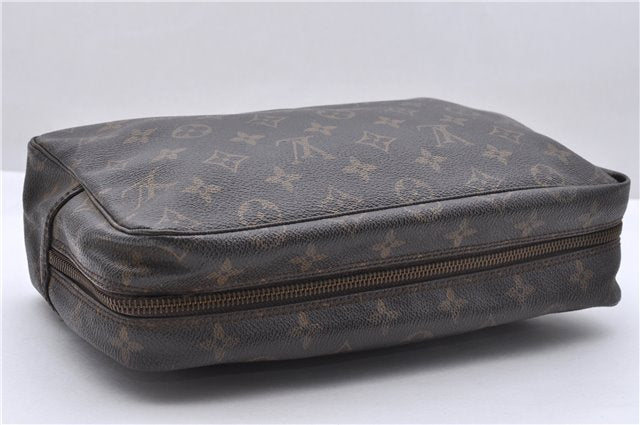 Auth Louis Vuitton Monogram Trousse Toilette 28 Clutch Bag M47522 LV Junk 4694D