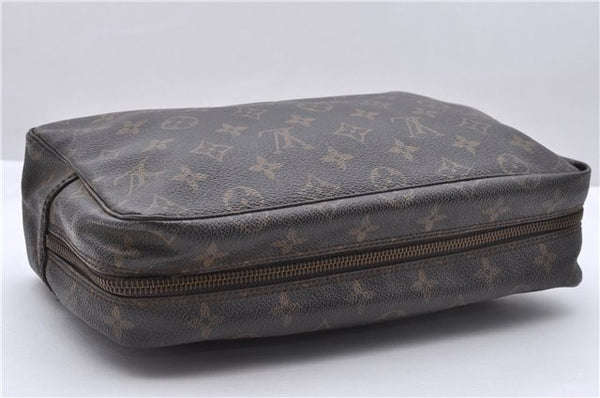 Auth Louis Vuitton Monogram Trousse Toilette 28 Clutch Bag M47522 LV Junk 4694D