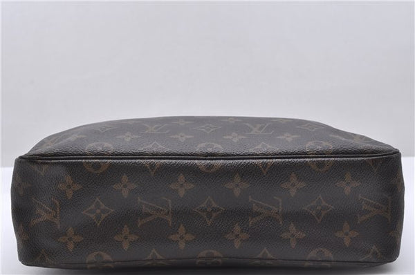 Auth Louis Vuitton Monogram Trousse Toilette 28 Clutch Bag M47522 LV Junk 4694D