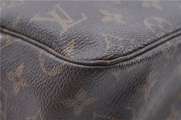 Auth Louis Vuitton Monogram Trousse Toilette 28 Clutch Bag M47522 LV Junk 4694D