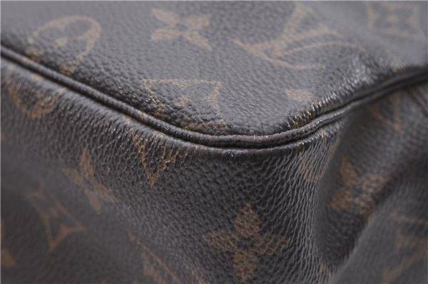 Auth Louis Vuitton Monogram Trousse Toilette 28 Clutch Bag M47522 LV Junk 4694D