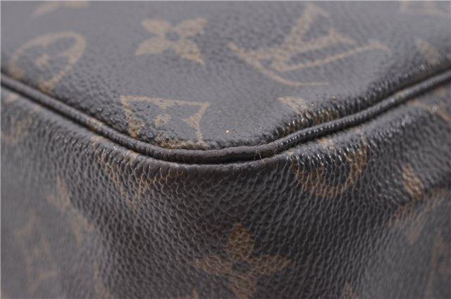 Auth Louis Vuitton Monogram Trousse Toilette 28 Clutch Bag M47522 LV Junk 4694D