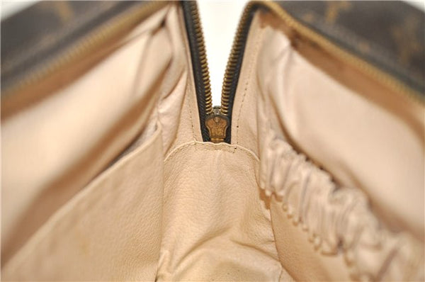 Auth Louis Vuitton Monogram Trousse Toilette 28 Clutch Bag M47522 LV Junk 4694D