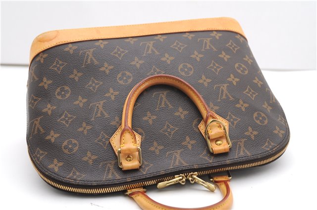 Authentic Louis Vuitton Monogram Alma Hand Bag Purse M51130 LV 4694F