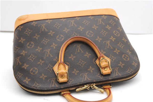 Authentic Louis Vuitton Monogram Alma Hand Bag Purse M51130 LV 4694F