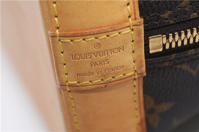 Authentic Louis Vuitton Monogram Alma Hand Bag Purse M51130 LV 4694F