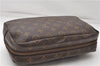 Auth Louis Vuitton Monogram Trousse Toilette 28 Clutch Hand Bag M47522 LV 4695D
