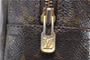 Auth Louis Vuitton Monogram Trousse Toilette 28 Clutch Hand Bag M47522 LV 4695D