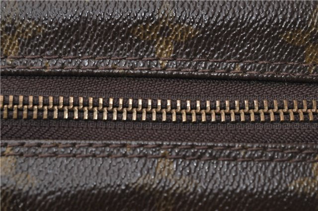 Auth Louis Vuitton Monogram Trousse Toilette 28 Clutch Hand Bag M47522 LV 4695D