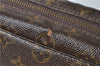 Auth Louis Vuitton Monogram Trousse Toilette 28 Clutch Hand Bag M47522 LV 4695D