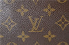 Auth Louis Vuitton Monogram Trousse Toilette 28 Clutch Hand Bag M47522 LV 4695D