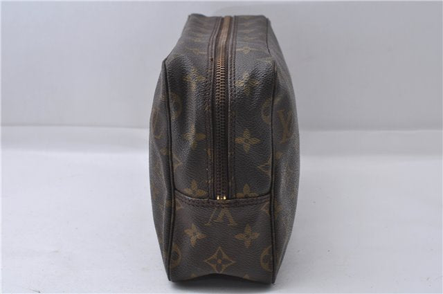Auth Louis Vuitton Monogram Trousse Toilette 28 Clutch Bag M47522 LV Junk 4696D