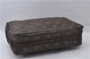 Auth Louis Vuitton Monogram Trousse Toilette 28 Clutch Bag M47522 LV Junk 4696D