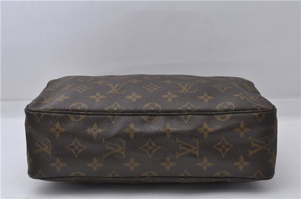 Auth Louis Vuitton Monogram Trousse Toilette 28 Clutch Bag M47522 LV Junk 4696D