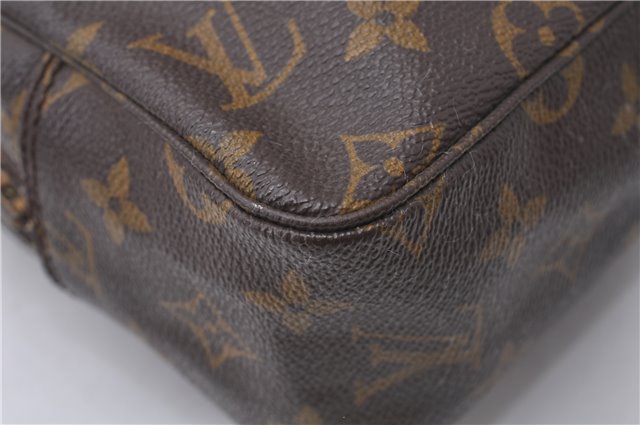 Auth Louis Vuitton Monogram Trousse Toilette 28 Clutch Bag M47522 LV Junk 4696D