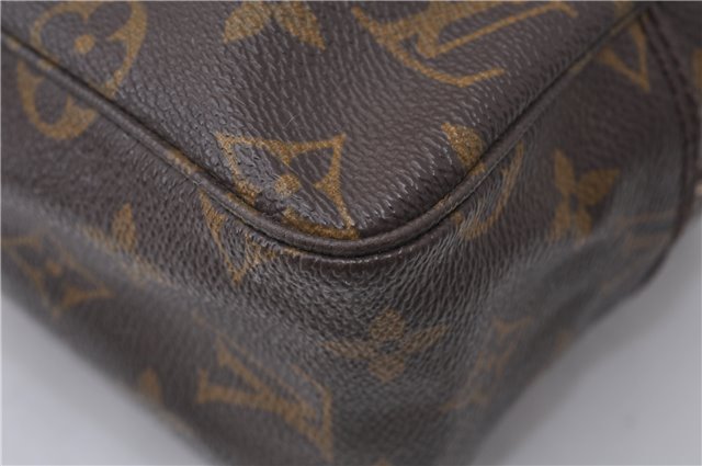 Auth Louis Vuitton Monogram Trousse Toilette 28 Clutch Bag M47522 LV Junk 4696D