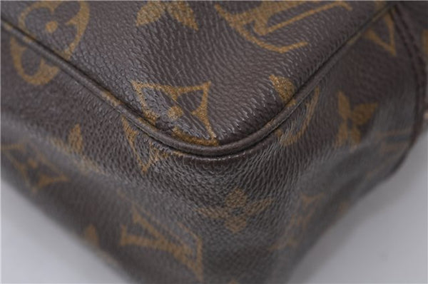 Auth Louis Vuitton Monogram Trousse Toilette 28 Clutch Bag M47522 LV Junk 4696D