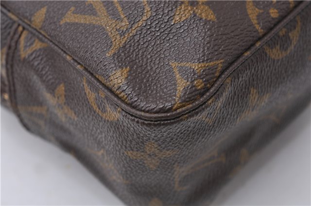 Auth Louis Vuitton Monogram Trousse Toilette 28 Clutch Bag M47522 LV Junk 4696D