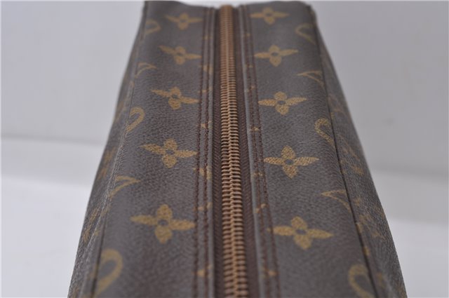 Auth Louis Vuitton Monogram Trousse Toilette 28 Clutch Bag M47522 LV Junk 4696D