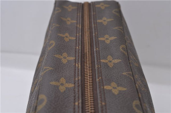 Auth Louis Vuitton Monogram Trousse Toilette 28 Clutch Bag M47522 LV Junk 4696D