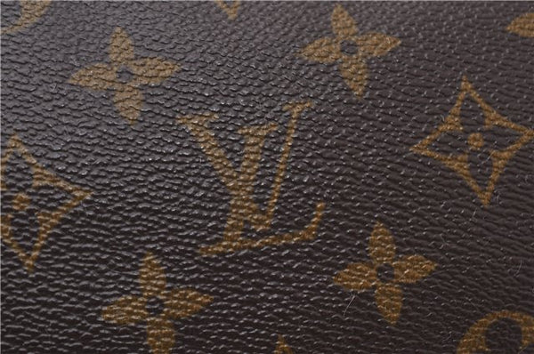 Auth Louis Vuitton Monogram Trousse Toilette 28 Clutch Bag M47522 LV Junk 4696D