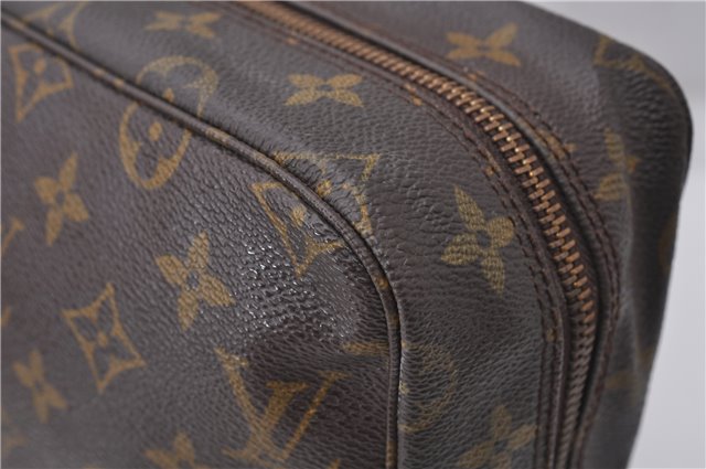 Auth Louis Vuitton Monogram Trousse Toilette 28 Clutch Bag M47522 LV Junk 4696D