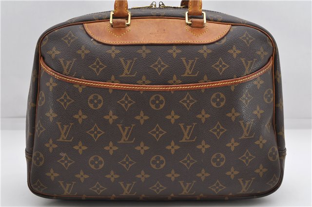 Authentic Louis Vuitton Monogram Deauville Hand Bag Purse M47270 LV 4697D