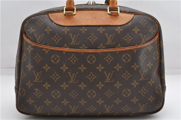 Authentic Louis Vuitton Monogram Deauville Hand Bag Purse M47270 LV 4697D