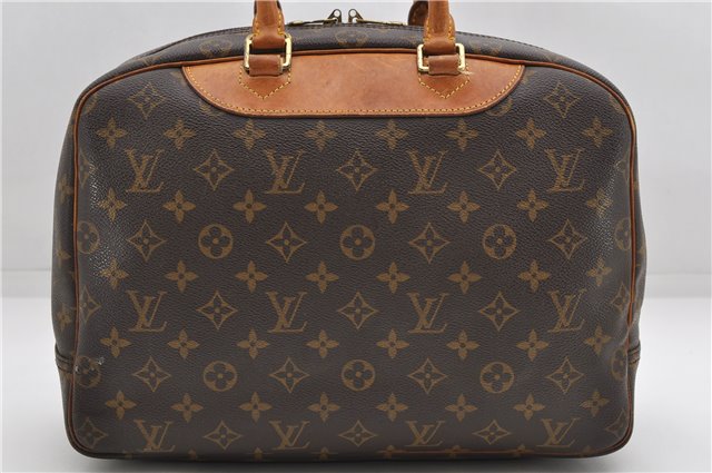 Authentic Louis Vuitton Monogram Deauville Hand Bag Purse M47270 LV 4697D