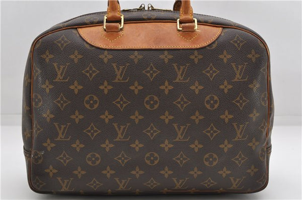Authentic Louis Vuitton Monogram Deauville Hand Bag Purse M47270 LV 4697D