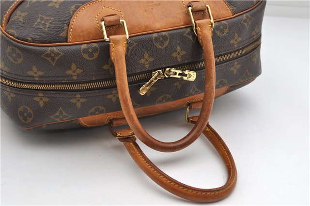 Authentic Louis Vuitton Monogram Deauville Hand Bag Purse M47270 LV 4697D