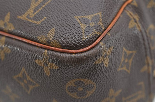 Authentic Louis Vuitton Monogram Deauville Hand Bag Purse M47270 LV 4697D