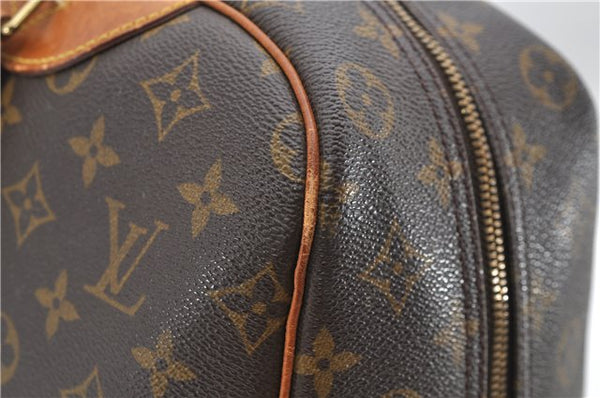 Authentic Louis Vuitton Monogram Deauville Hand Bag Purse M47270 LV 4697D