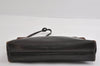 Authentic Salvatore Ferragamo Vara Shoulder Bag Leather Brown SF Junk 4697I