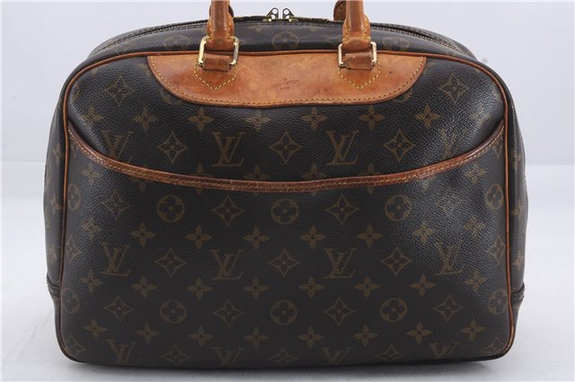 Authentic Louis Vuitton Monogram Deauville Hand Bag Purse M47270 LV 4698D
