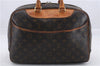 Authentic Louis Vuitton Monogram Deauville Hand Bag Purse M47270 LV 4698D