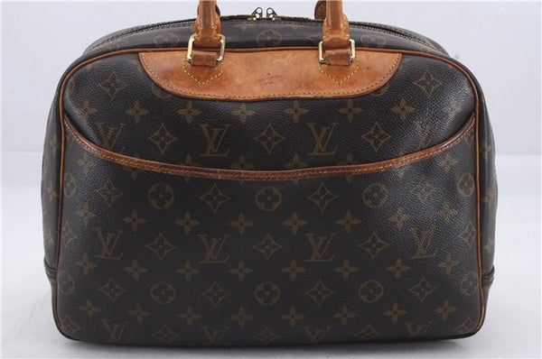 Authentic Louis Vuitton Monogram Deauville Hand Bag Purse M47270 LV 4698D